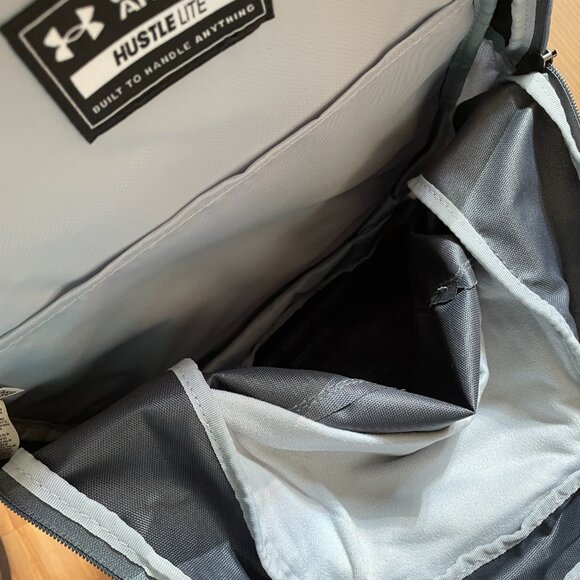 FIRM. Under Armour Storm TEAL Hustle Lite backpack Laptop bag, College, Camping - Picture 10 of 15